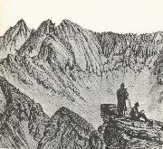 william r clark lantmatare i san fuanbergen i colorado 1876 oil painting